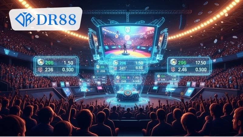 Cách tham gia cá cược giải đấu E-sports lớn tại DR88